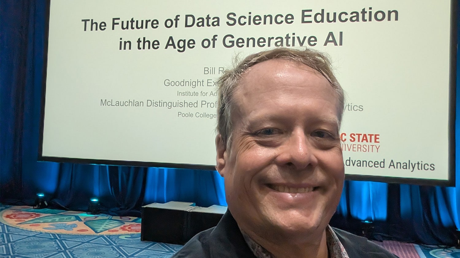 Dr. Bill Rand presents on "The Future of Data Science Education in the Age of Generative AI" at the 2026 Disney Data Analytics Conference